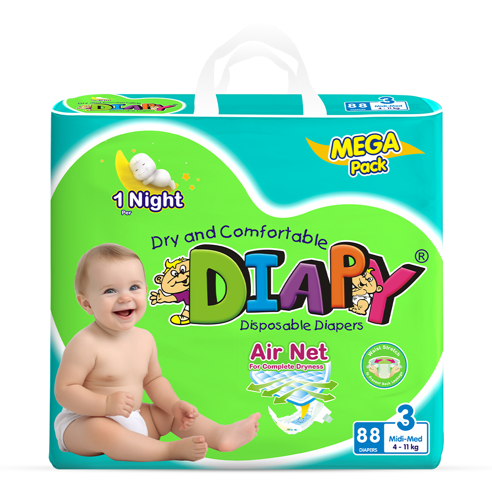 Diapy Air Net Mega Pack Size 3